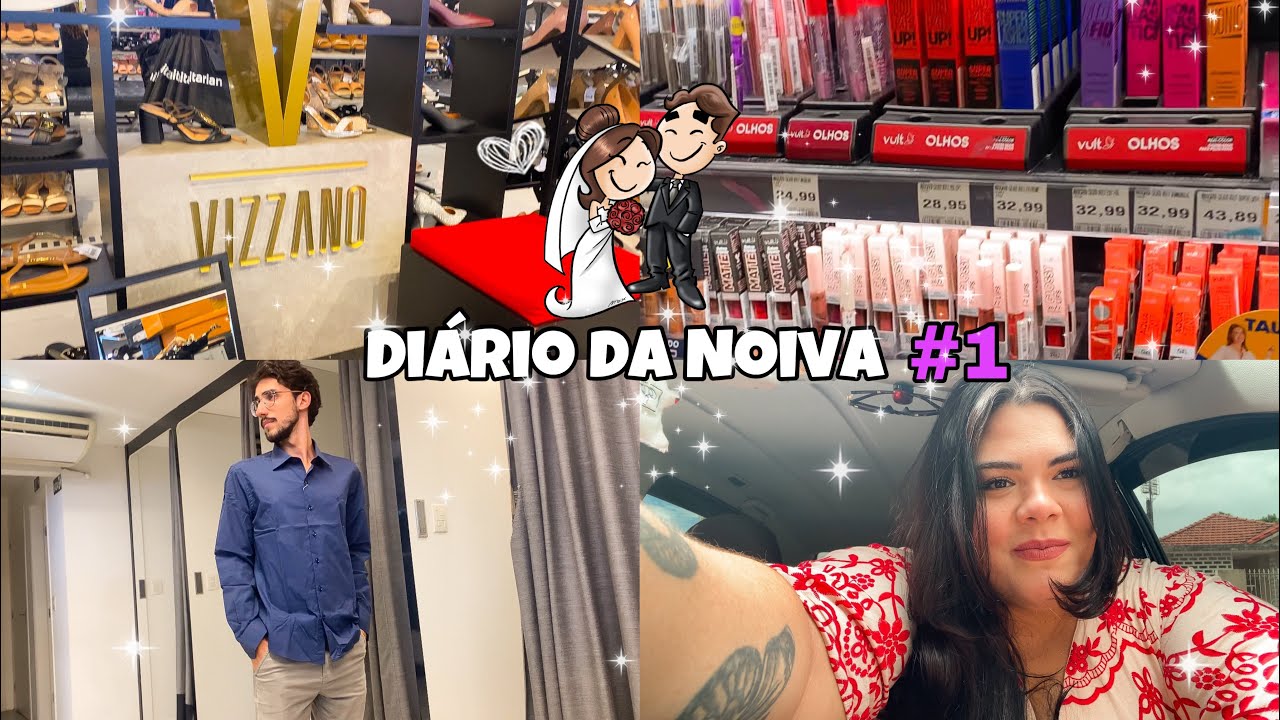 Diário da Noiva #1 | Comprinhas para o casamento 👰🏻‍♀️🤵🏻