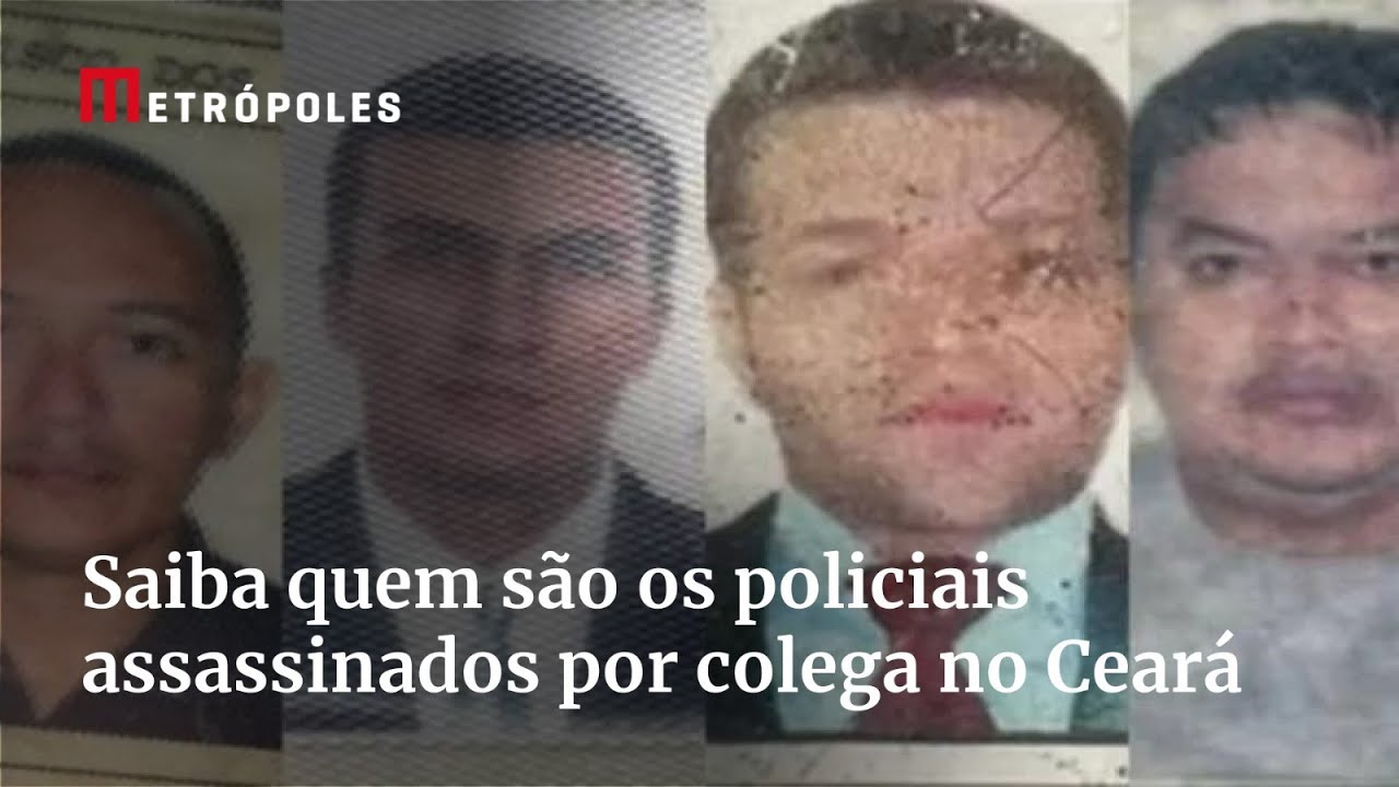 Quem são os policiais assassinados em delegacia do Ceará