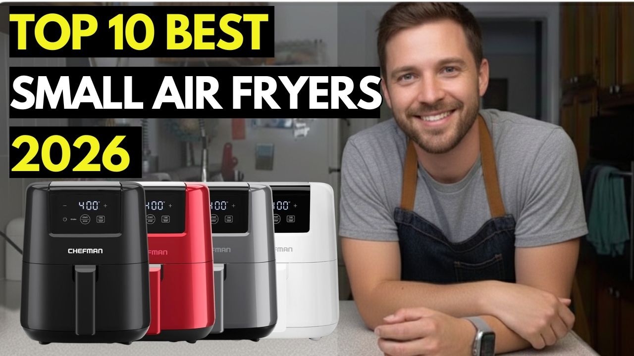 ✅Top 10 Best Small Air Fryers 2026 | Top Compact Air Fryers For Small Spaces