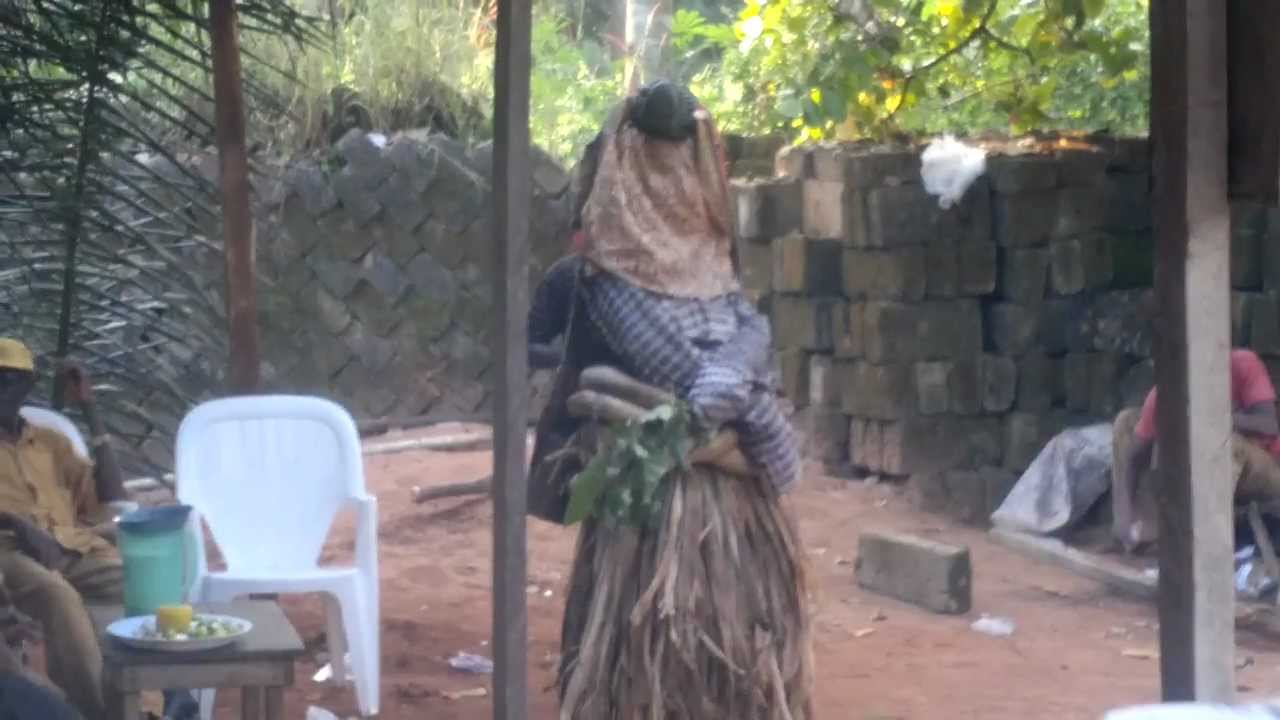 Enugu Inyi funeral Masquerade (mmanwu) 2