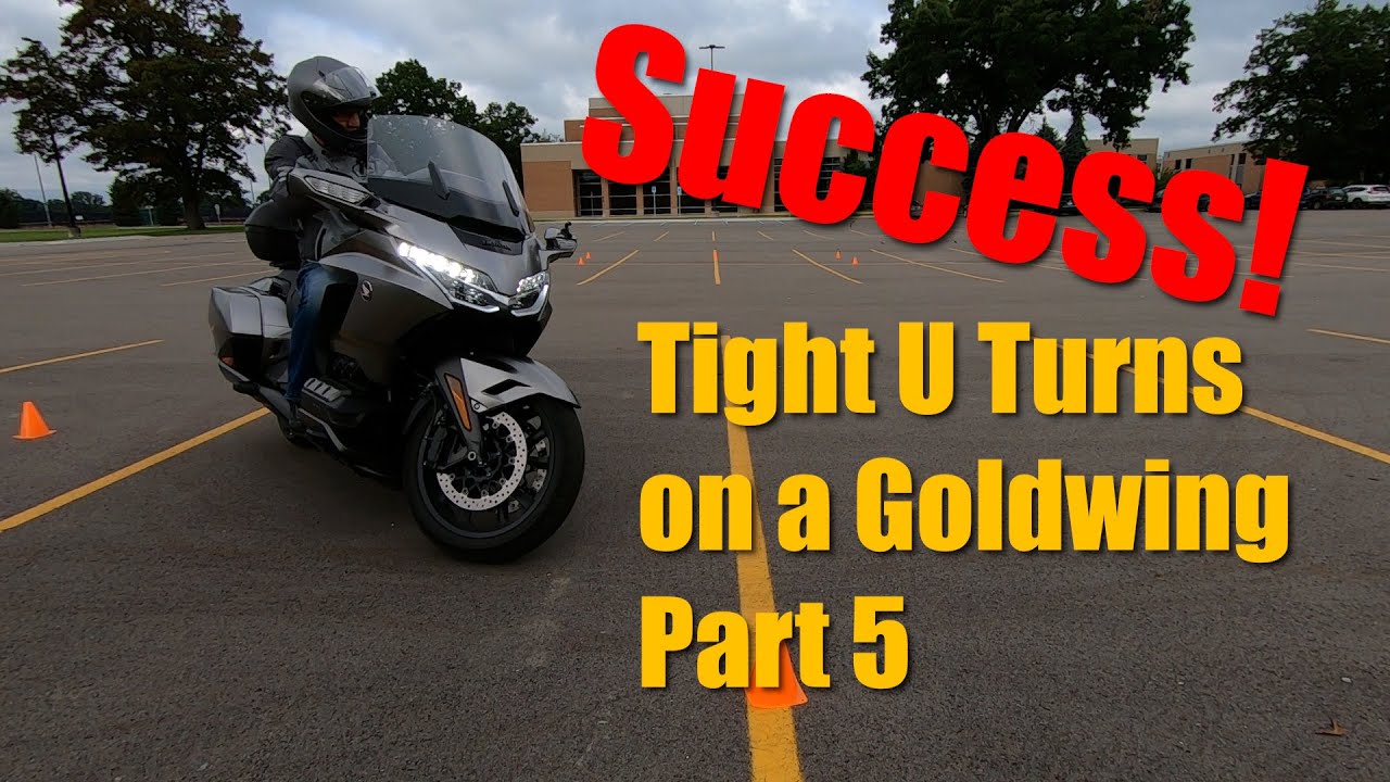 U Turns on a Goldwing DCT Part 5