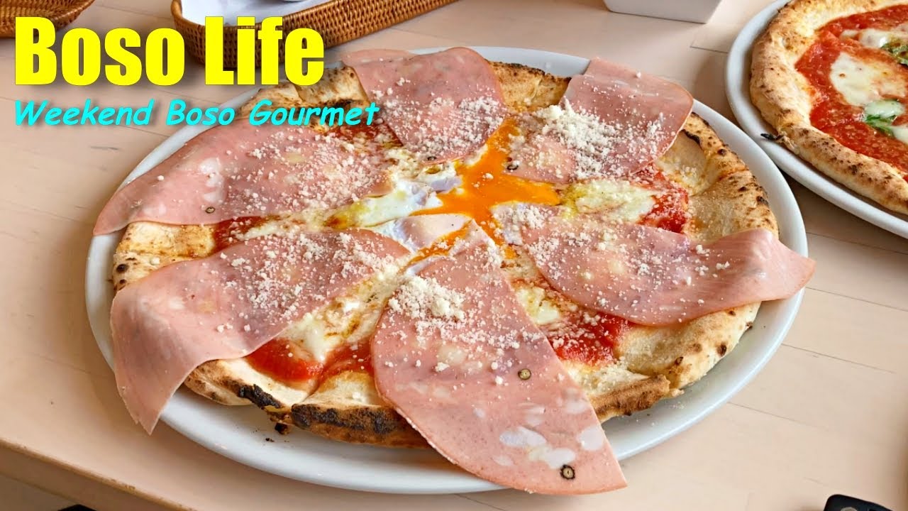 【房総グルメ】リピ確定！海を眺めながら絶品ピッツァが味わえる！館山・北条海岸「 Goccia （ゴッチャ）」｜とろとろ卵のビスマルク｜マルゲリータ｜Pizza