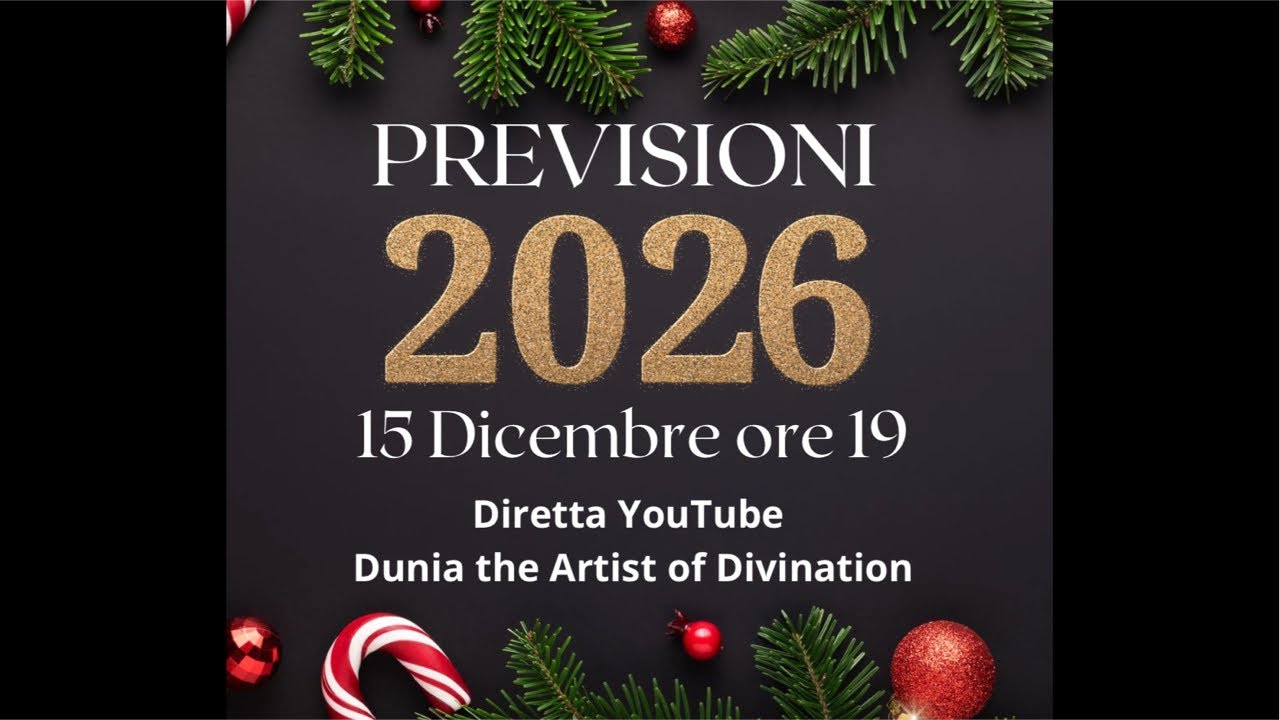 Previsioni 2026 🤩 Diretta
