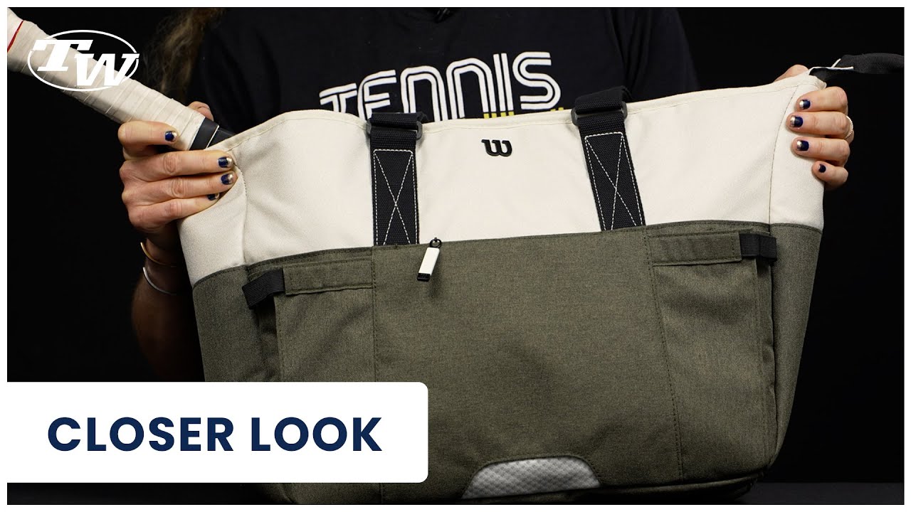 Take a closer look at the Wilson Women's Tennis Tote Bag