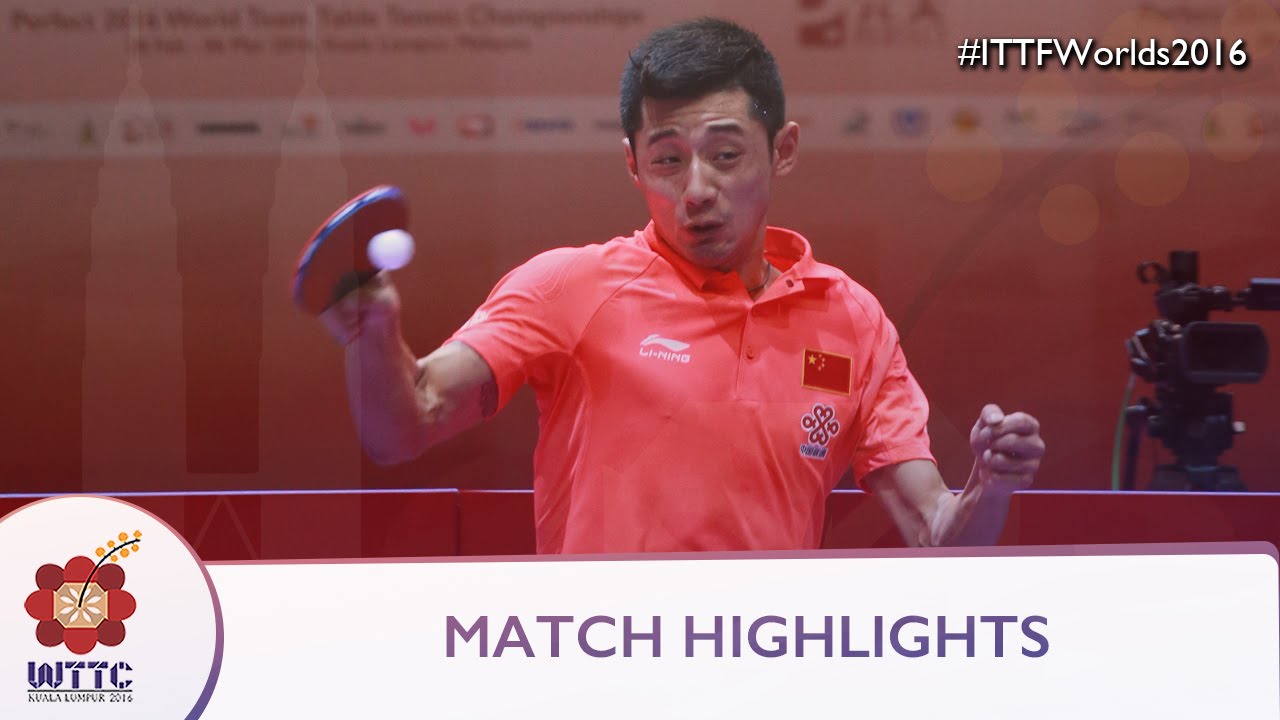 2016 World Championships Highlights: Zhang Jike vs Yuya Oshima
