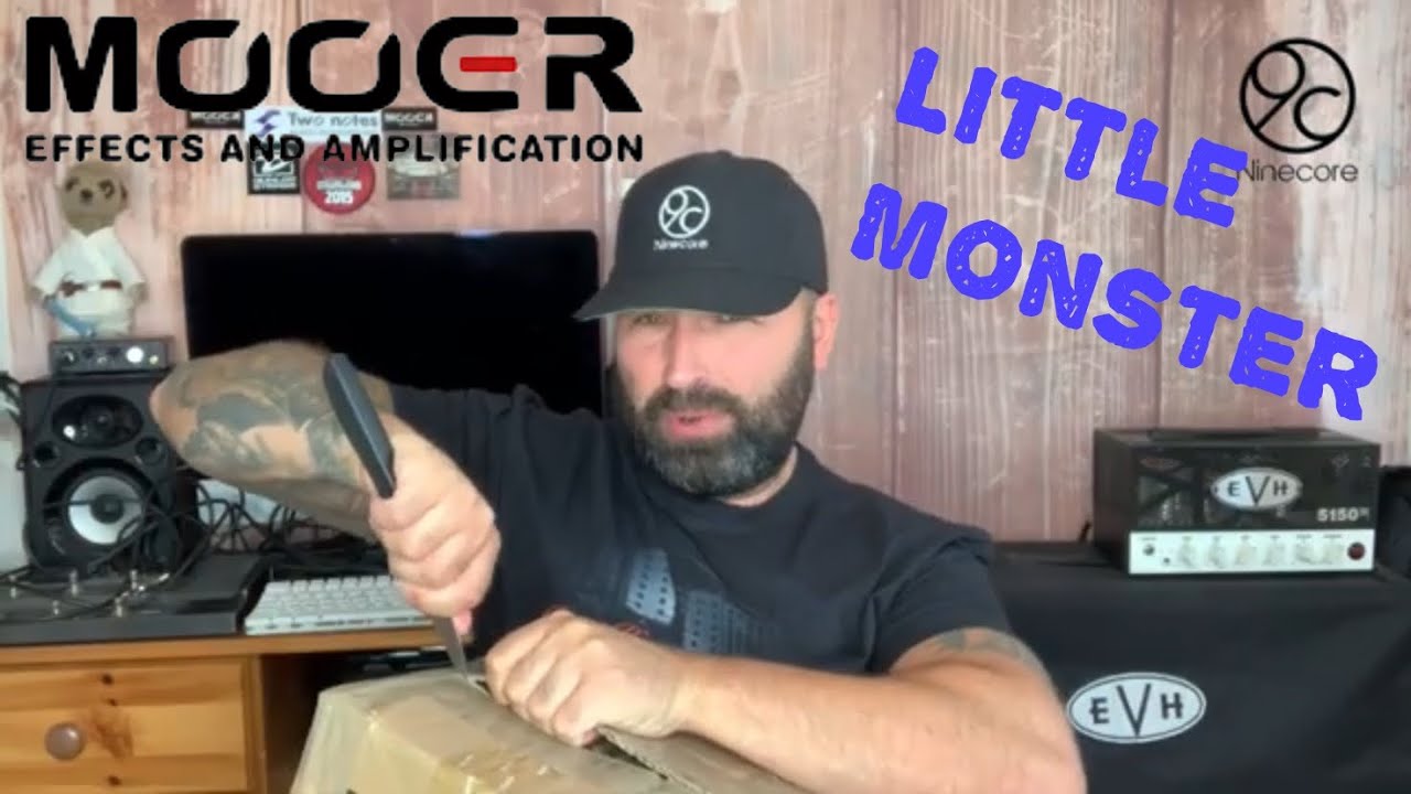 Mooer Little Monster BM 5 Watt Mini Guitar Amp Head UNBOXING!