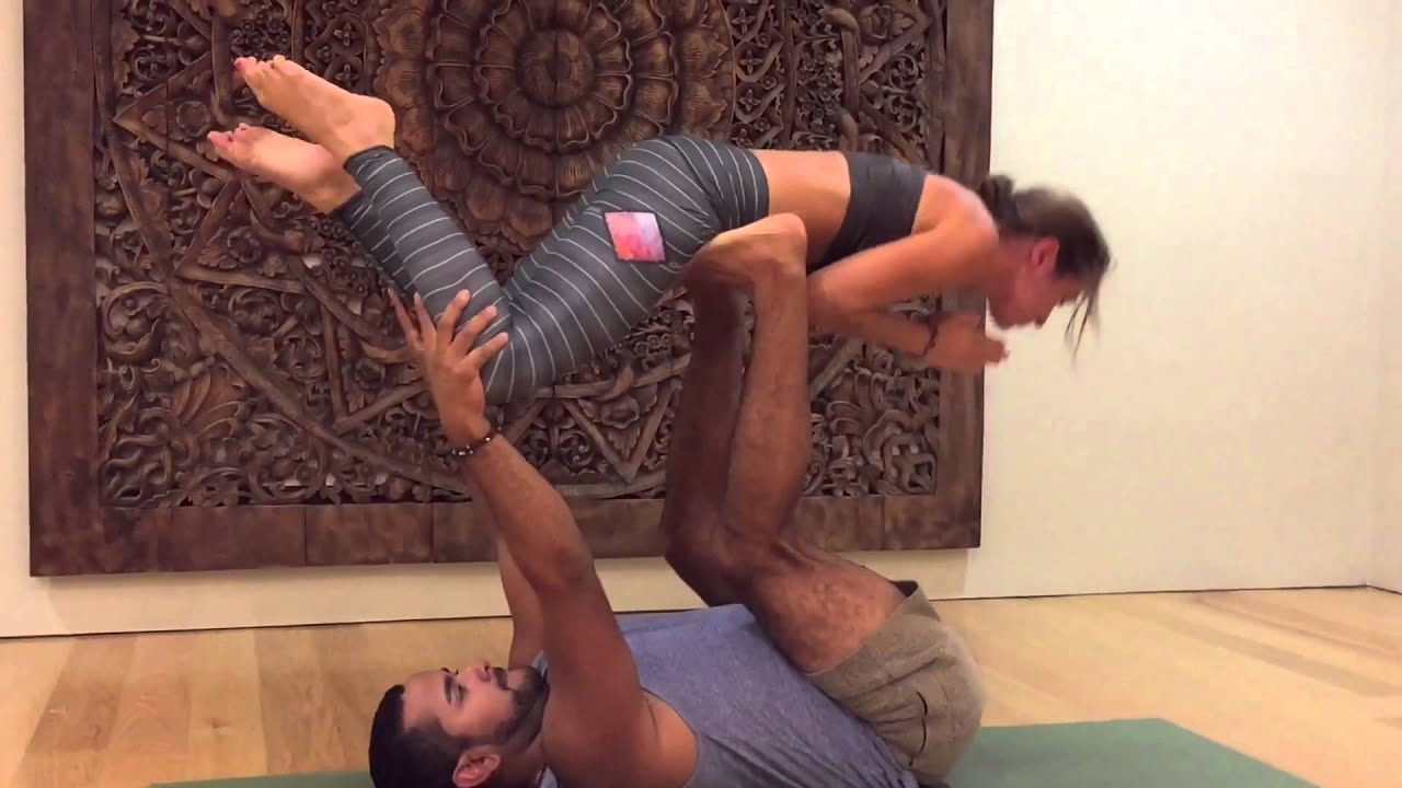 Acro Yoga classes with Leah Russell and Jonathan Rea
