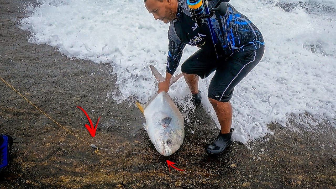 iSCA iNFAL&Iacute;VEL na PESCARIA de COST&Atilde;O - Essa isca os Grandes Peixes n&atilde;o Resistem &eacute; FATAL