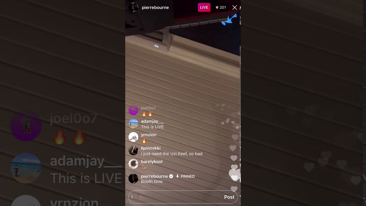 Pierre Bourne Instagram Live Snippet - Get A Bag