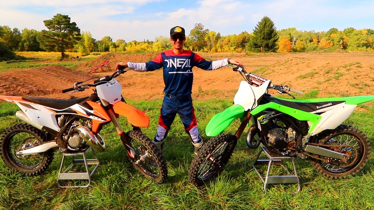 2021 KTM 150SX vs 2021 KX125 Two Stroke!! What's The Best Two Stroke?