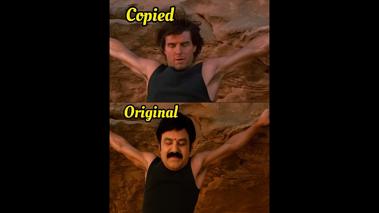 Mission impossible 2 copied Balakrishna climbing Tom cruise | trolls | NBK #shorts #ytshorts #nbk