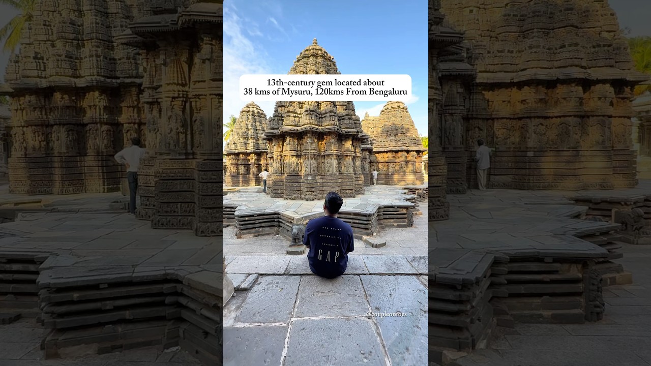 UNESCO Heritage Site, a beautiful temple Chennakeshava Temple: Built in 1258 CE by Hoysala