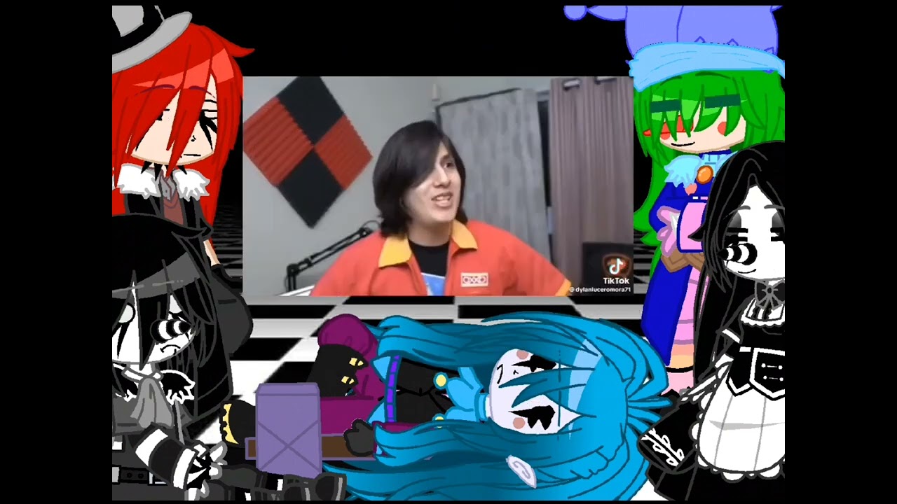 algunos Creepypastas reaccionan a mis tik toks favoritos ( primer video :3)