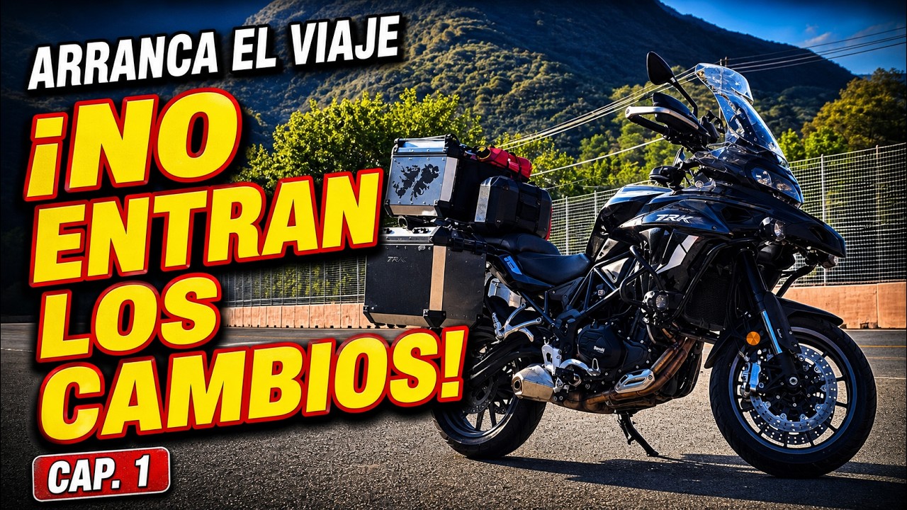 😰😱ARRANCO UN VIAJE DE 5000 KM Y NO ME ENTRAN LOS CAMBIOS! 😱😰 4K ULTRAHD