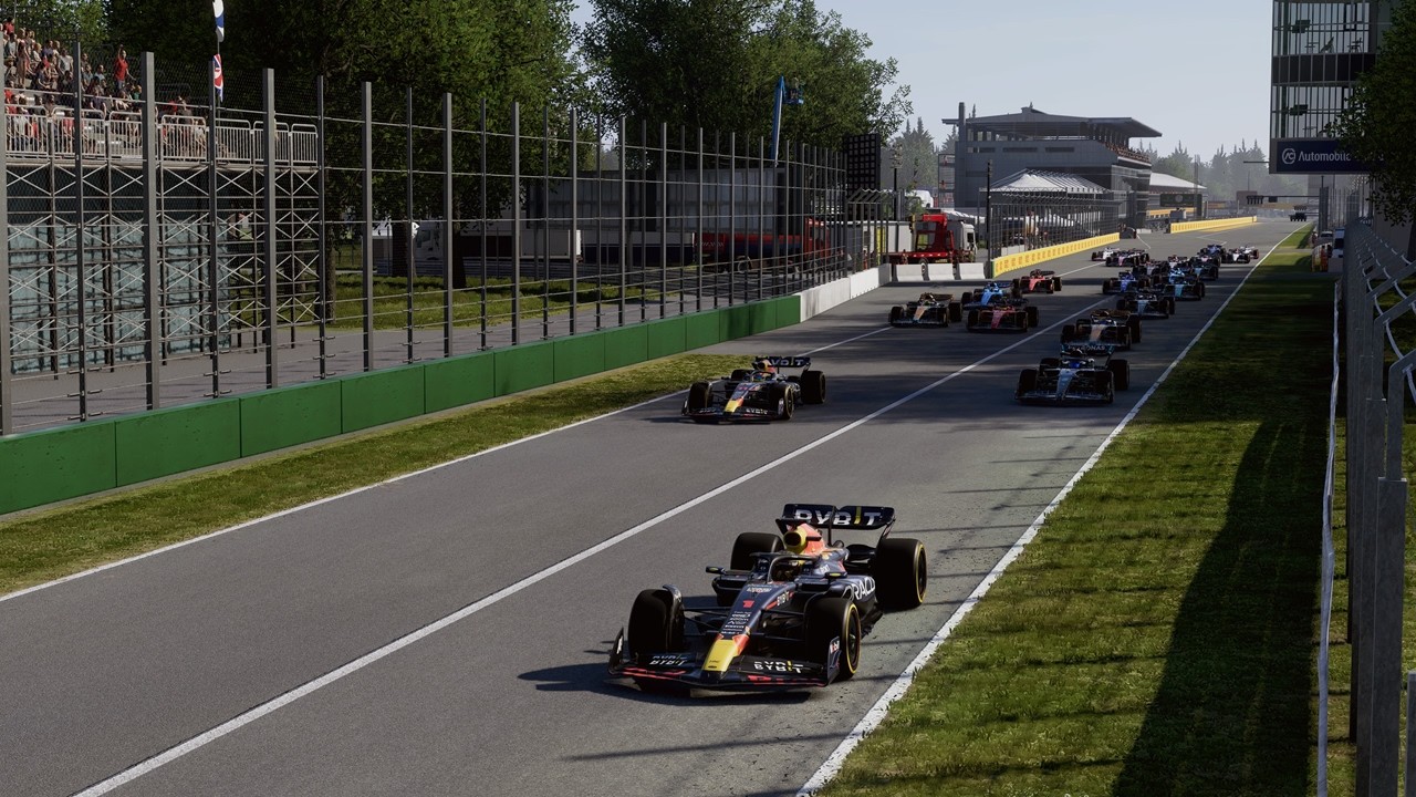 ｛動画｝#PS5 #EAsportsF125 　AIレベル：71　100％マイチームキャリアRd,16　#イタリアGP　決勝