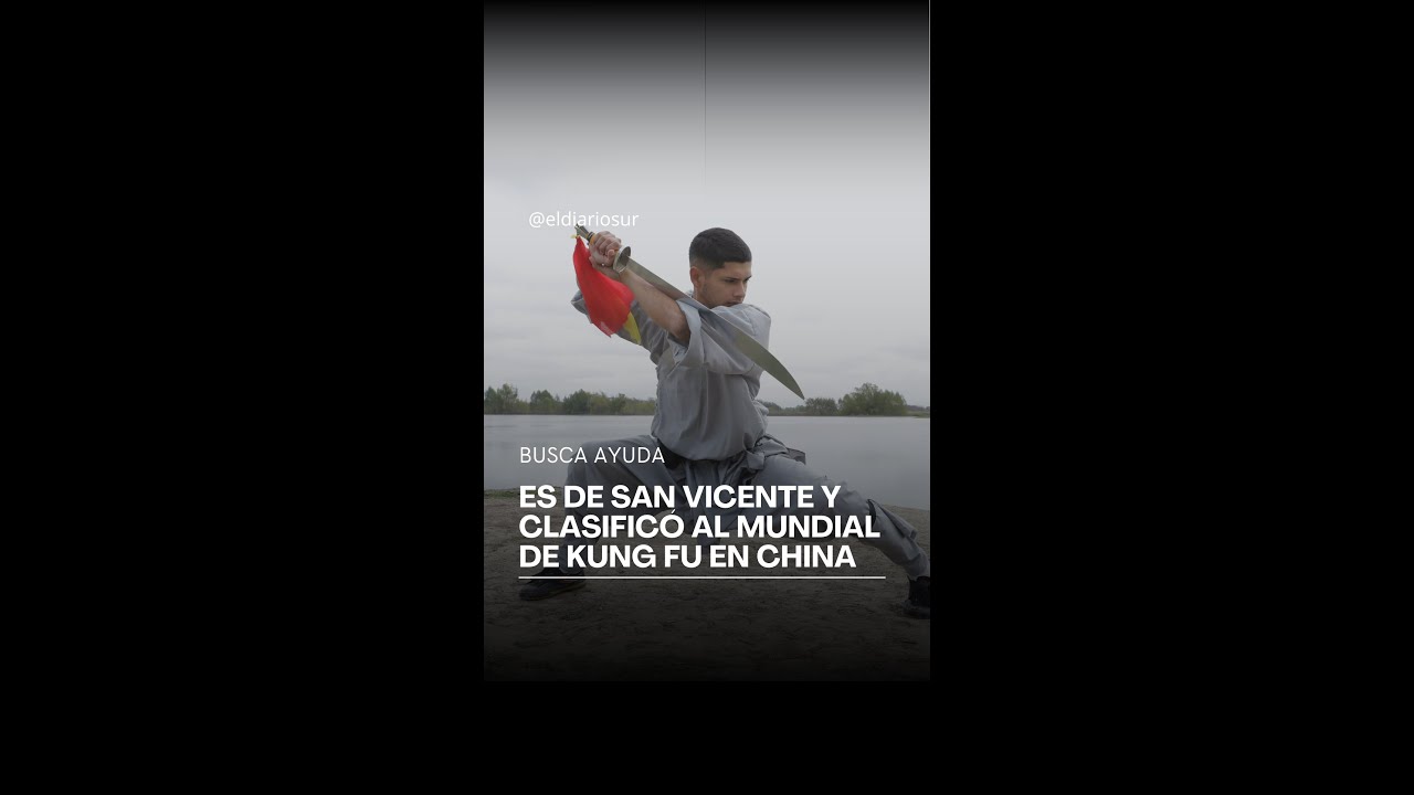 Es de San Vicente y clasificó al Mundial de Kung Fu en China