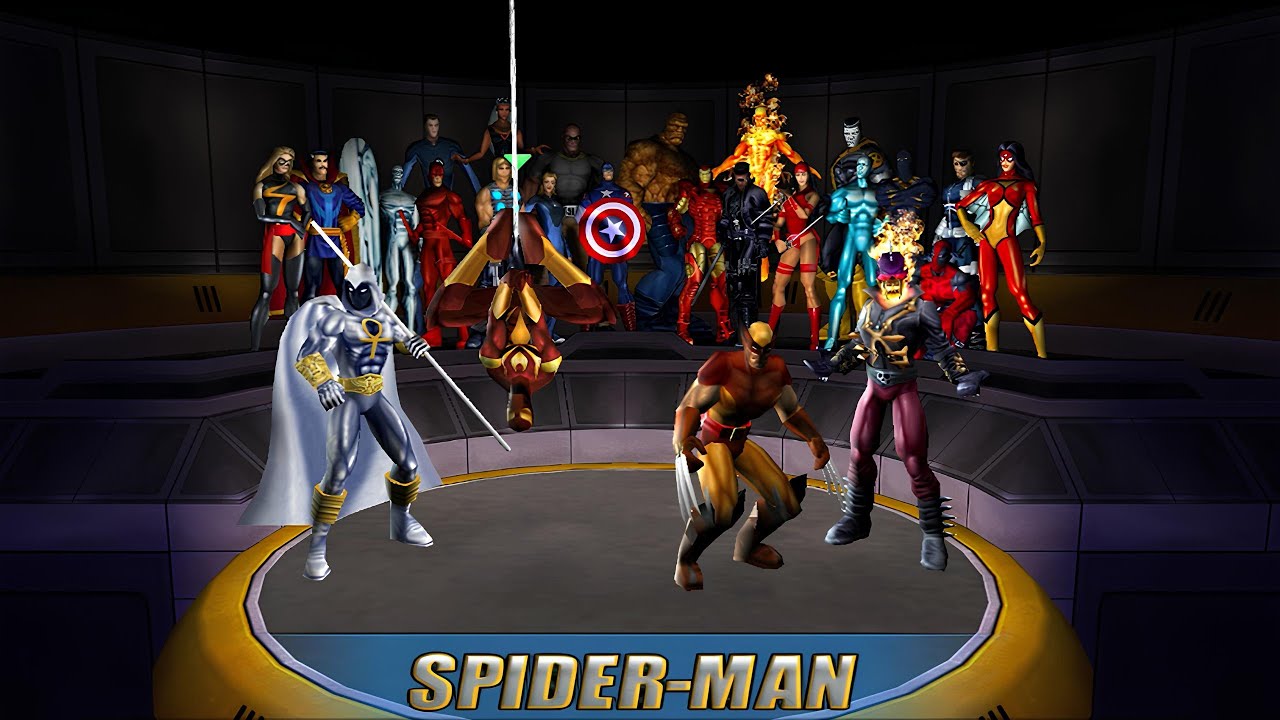 Marvel: Ultimate Alliance - All Characters and Costumes (Nintendo Wii)