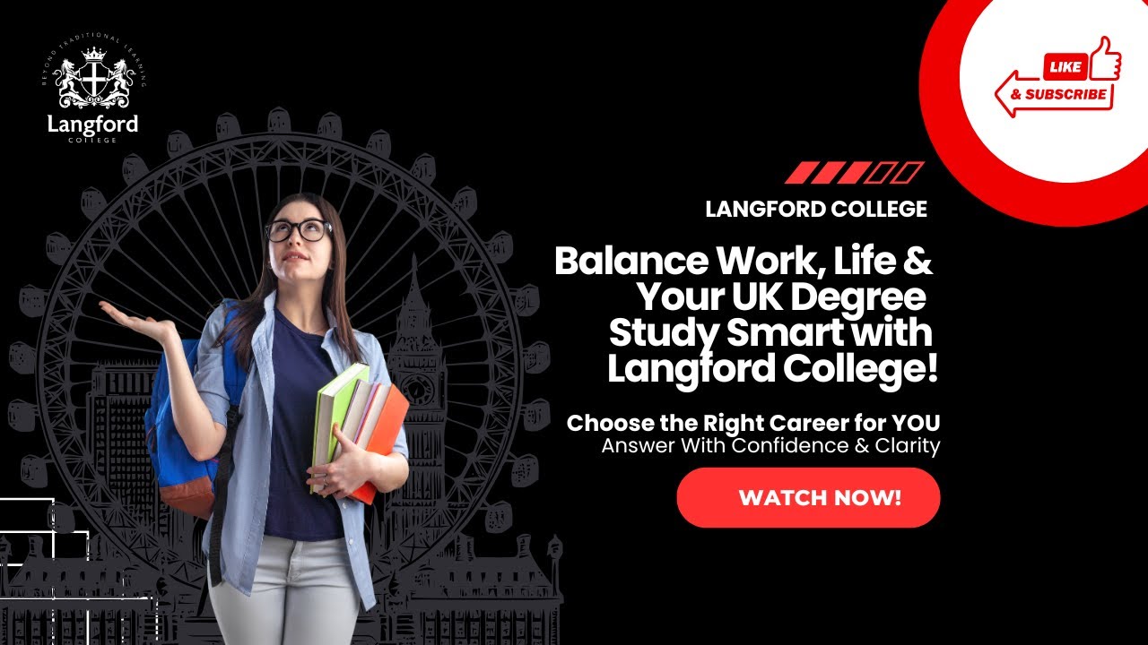 How to Balance Work, Life & Earn a UK Degree Online | Langford College Pathway
