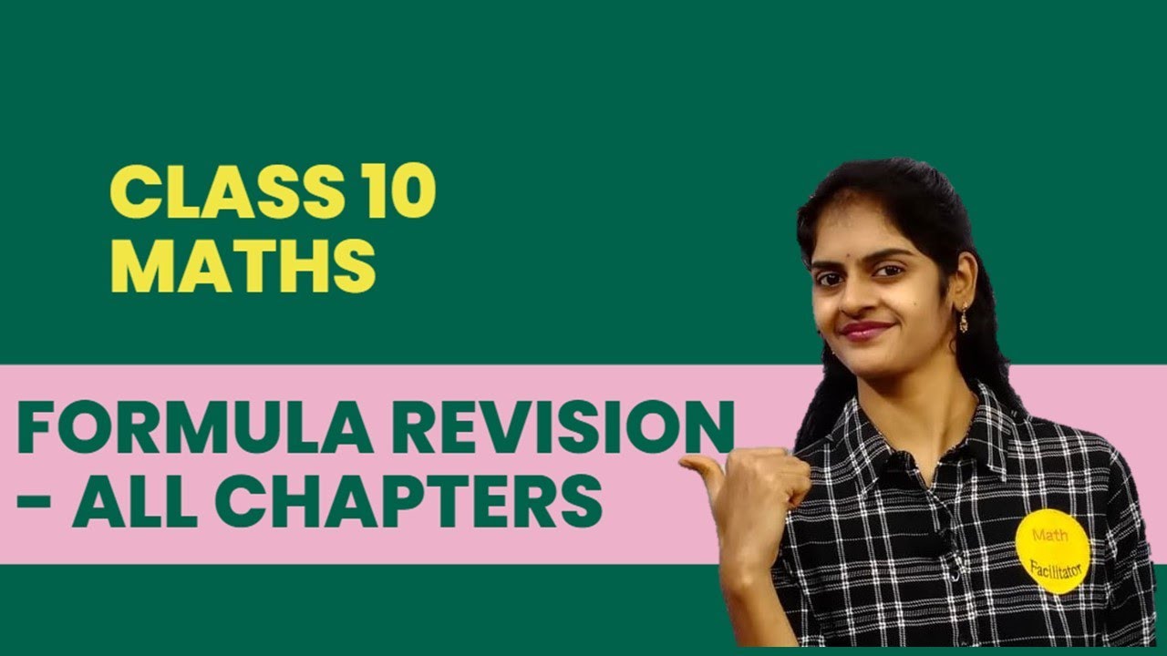 Formula Cheat sheet Class 10 Maths | All chapters covered | Telangana |AP