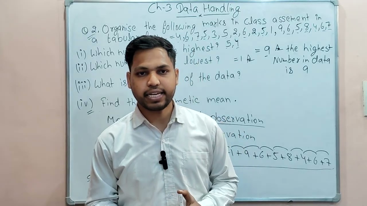 Class-7 ch-3 Data Handling ex-3.1(part-1)