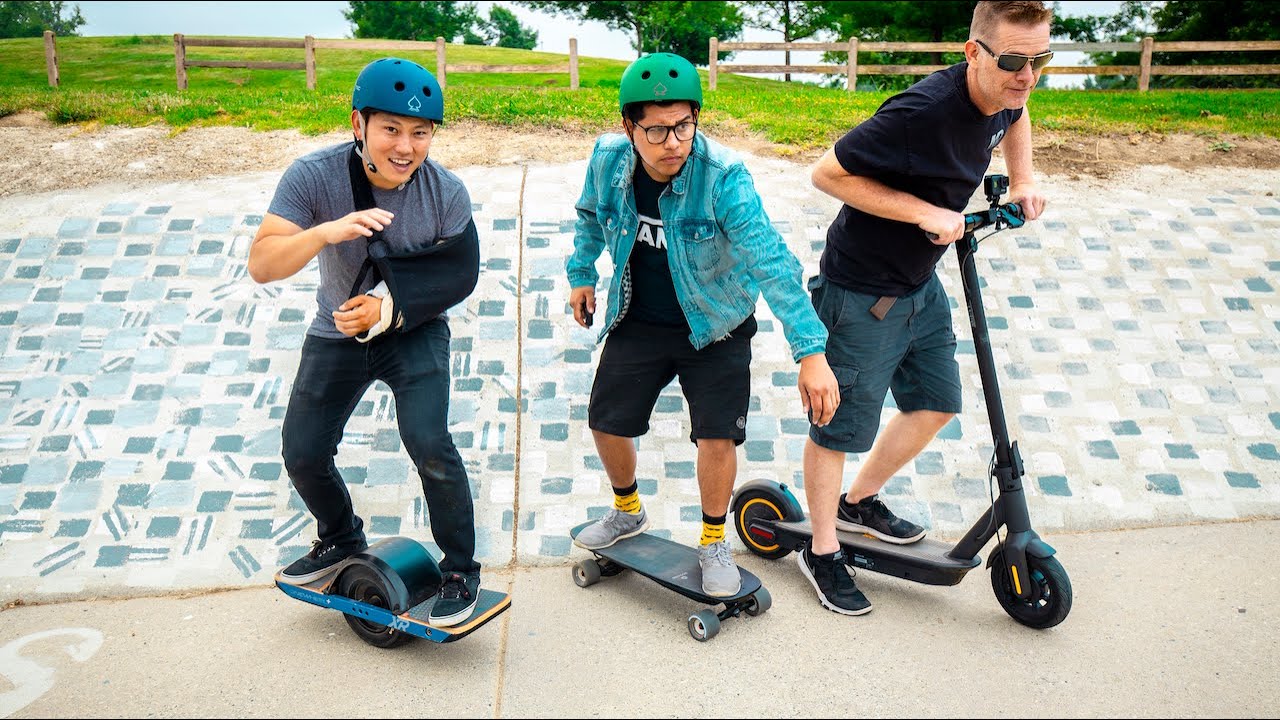 Best Electric Boards/Scooters of 2019? | OneWheel vs Boosted vs NineBot