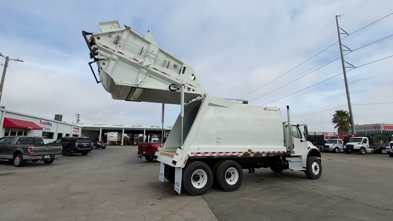 2025 Freightliner M2 106 25 Yard Pac Mac Rear Loader Garbage Truck - 109361