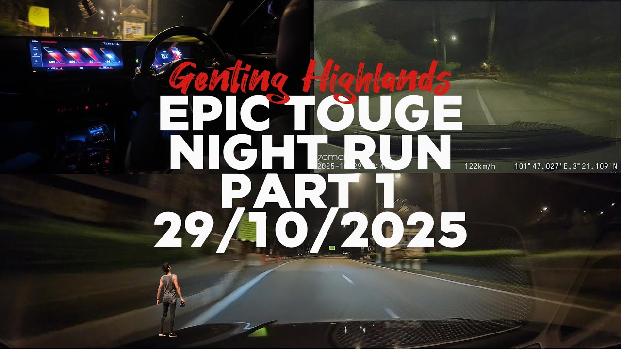 Genting M340i After Dark | Mountain Touge Challenge