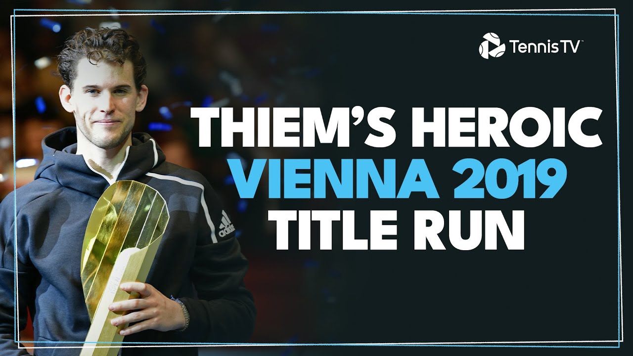 Dominic Thiem's Unforgettable 2019 Vienna Title Run 🏆