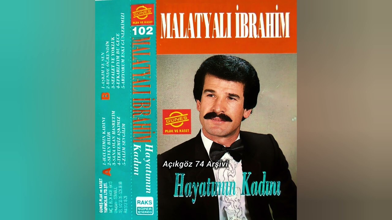 Malatyalı İbrahim - Hayatımın Kadını #arabesk 