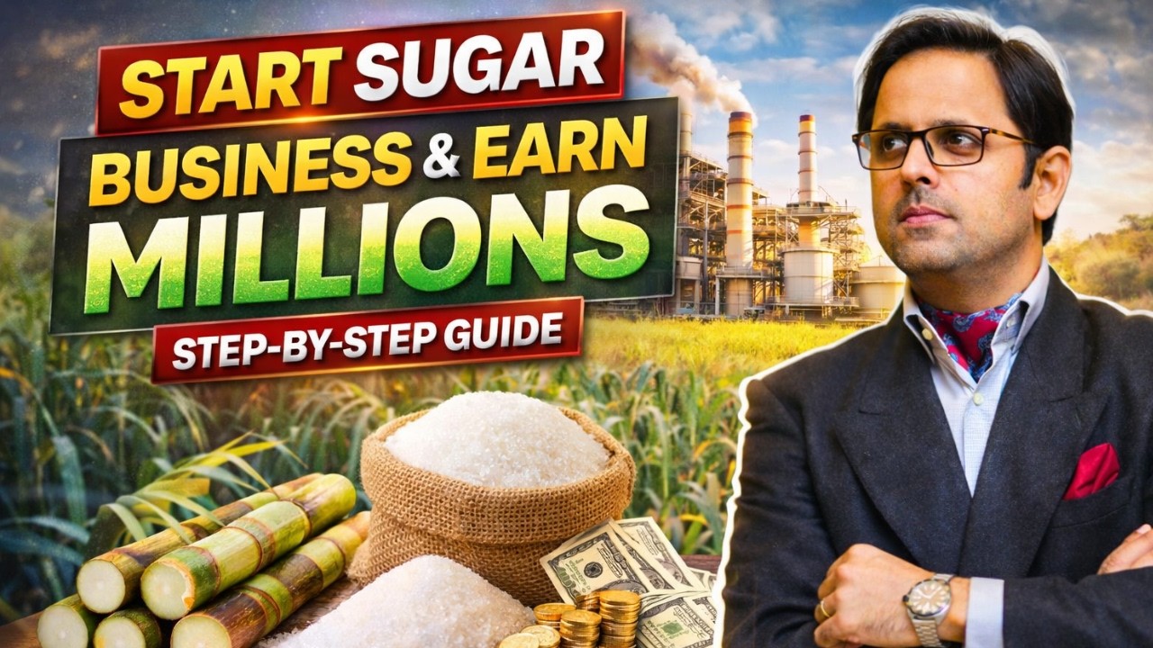 Sugar Business Explained | Small Sugar Factory business idea 2026