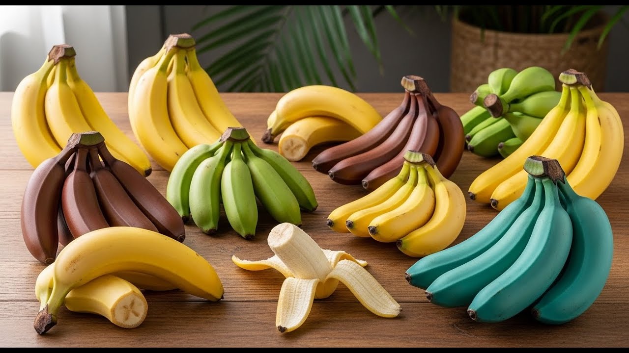 Bananas Explained: Types, Colors, and Cultivation