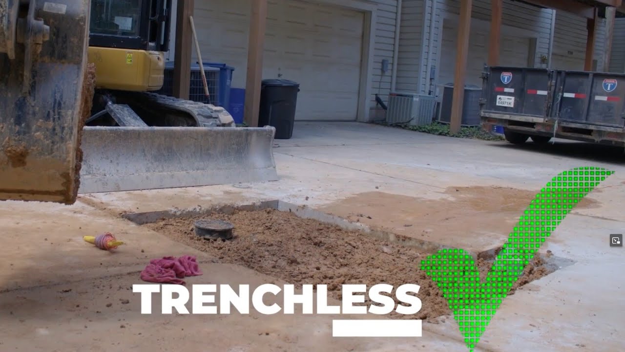 Step by Step Trenchless Water Line