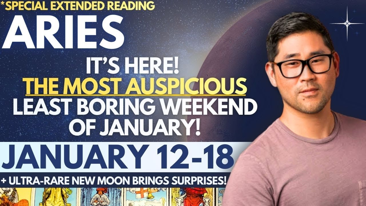 Aries - GET STRAPPED IN - &lsquo;LIFE-CHANGING&rsquo;-LEVEL WEEK YOU WAITED LONG FOR! 🚀🌠 JAN 12-18 Horoscope
