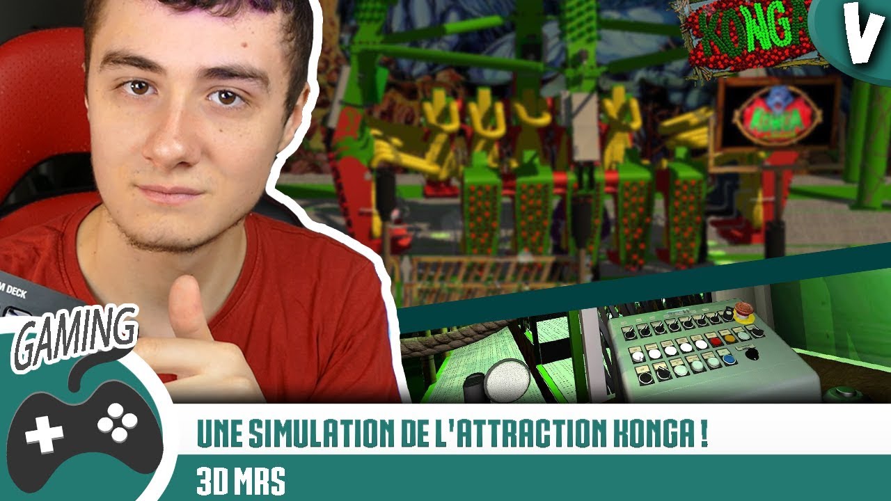 UNE SIMULATION DE L’ATTRACTION KONGA ! (3D MRS)