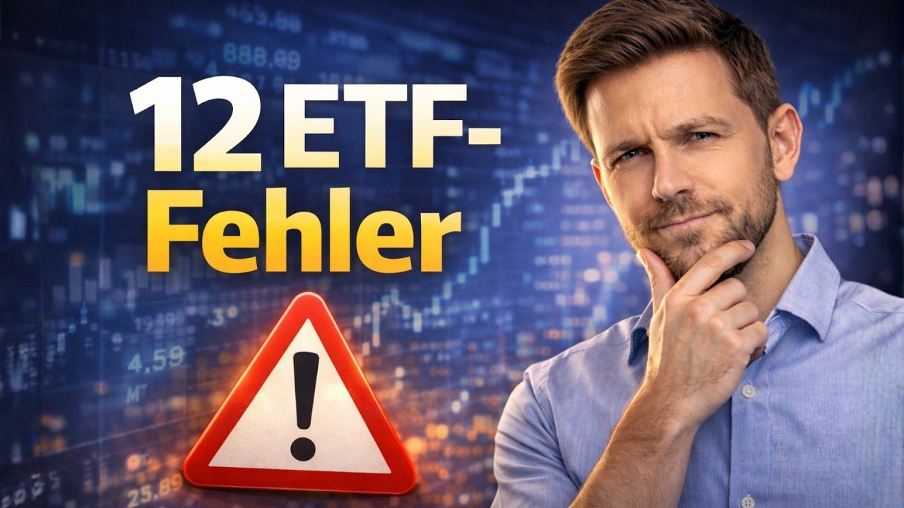 Die 12 größten ETF-Fehler – und wie du sie vermeidest