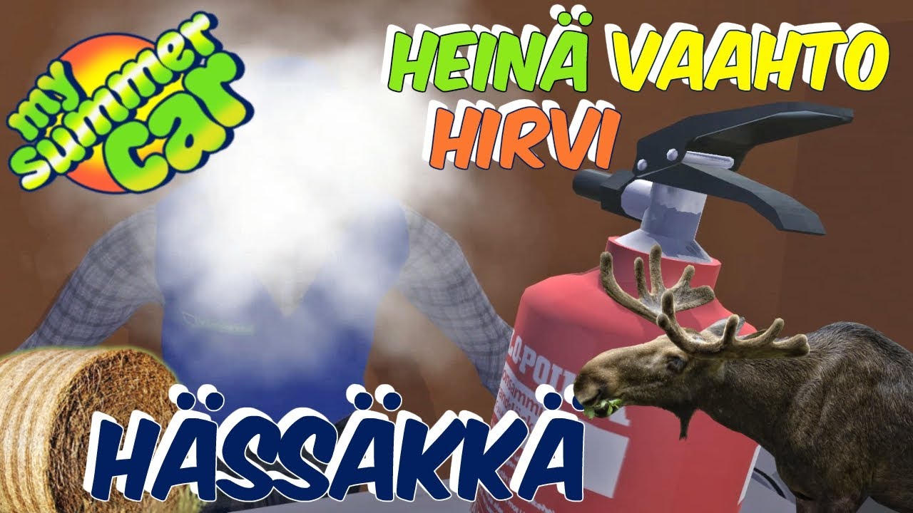 Juntti82 - HEINÄ VAAHTO HIRVI HÄSSÄKKÄ (My Summer Car #32)