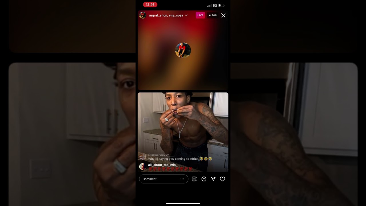 YNE Sosa IG Live *Hilarious* 🤣