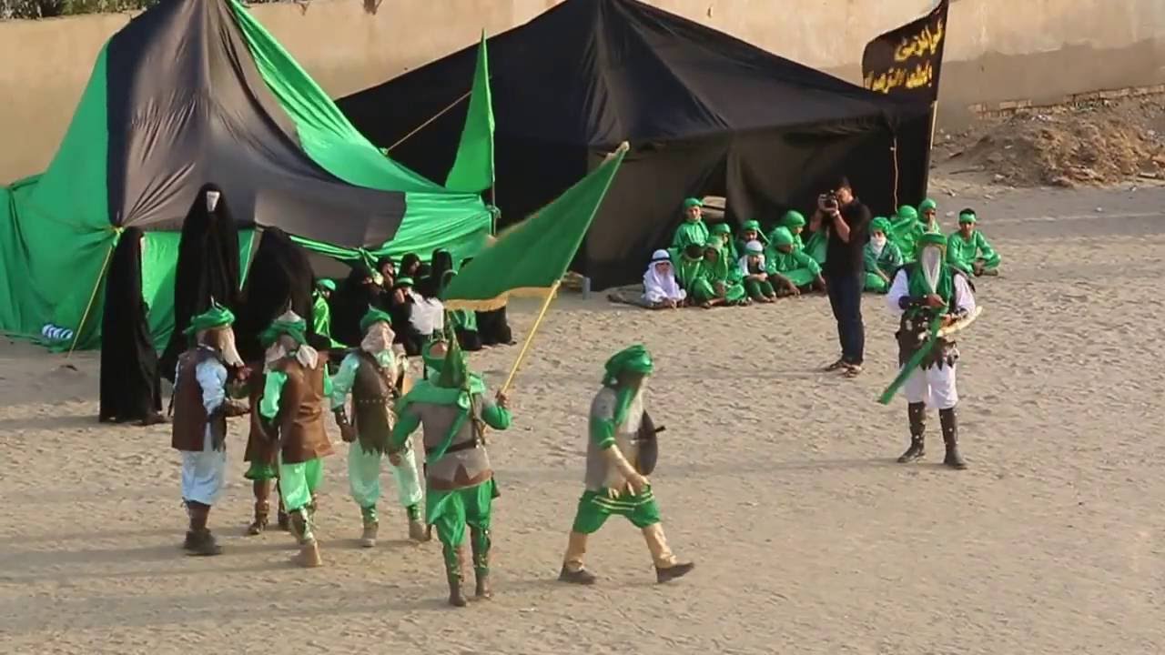 موكب ائمة البقيع كوت تموز شباب الجمعية تشابيه واقعة الطف (الجزء الاول) 1438هـ/2016مـ