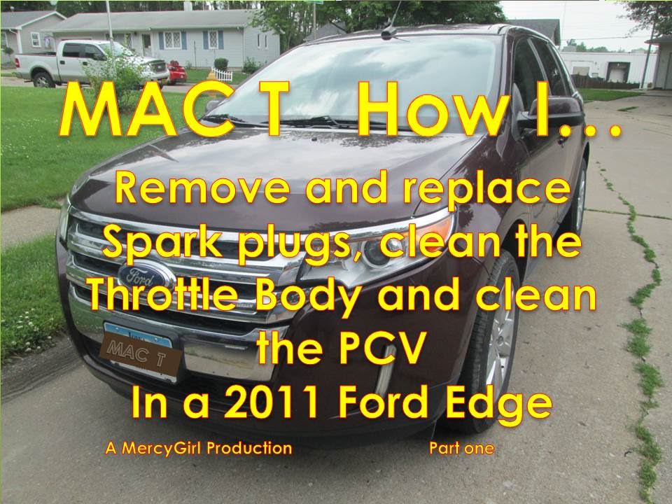 2011 Ford Edge spark plug removal 2nd Gen 3 5 Non Ecoboost Part 1