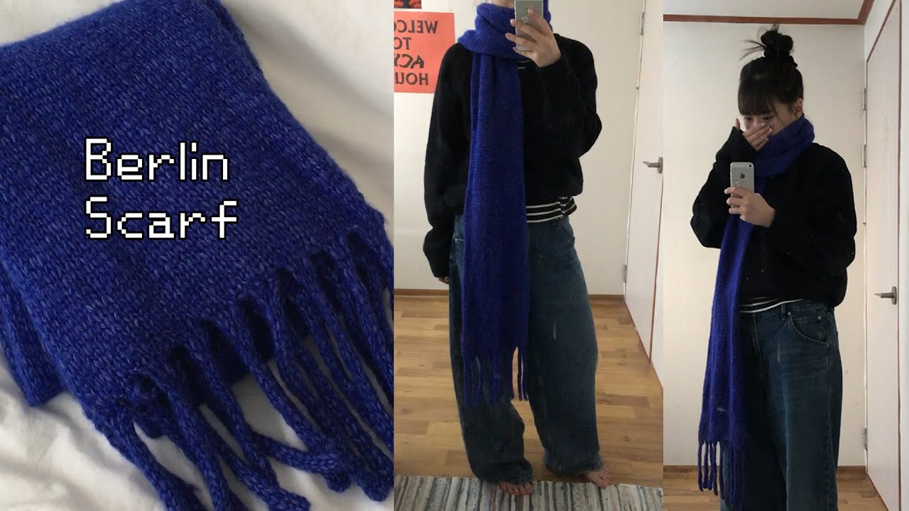 베를린의 계절이 왔다 Berlin Scarf Vlog