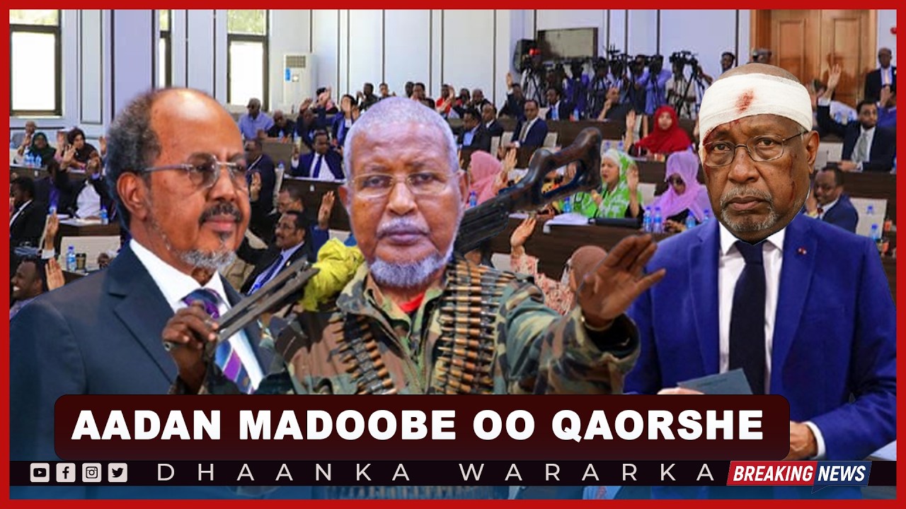 DEG DEG: Aadan Madoobe oo Weerar Afka Kuqaaday Xildhibaanada Diidan Dhameestirka Dastuurka ....