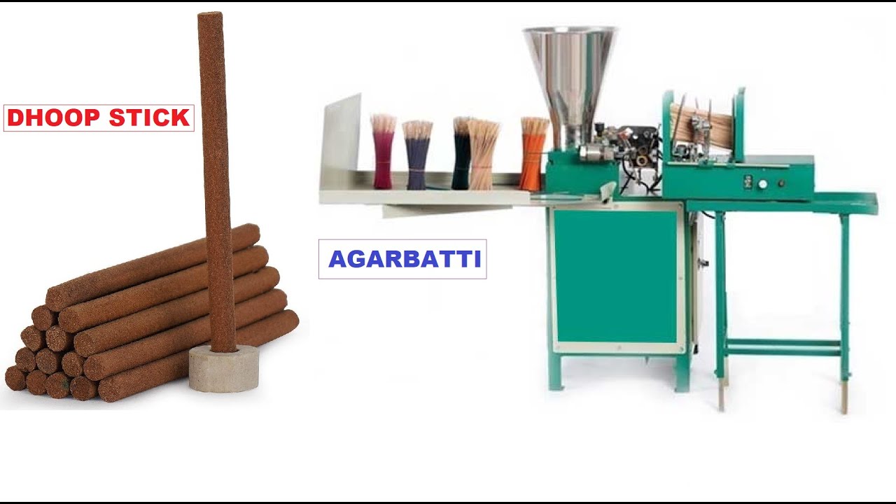 Dhoop stick making machine  Agarbatti stick making machine Incense stick making machine Coimbatore