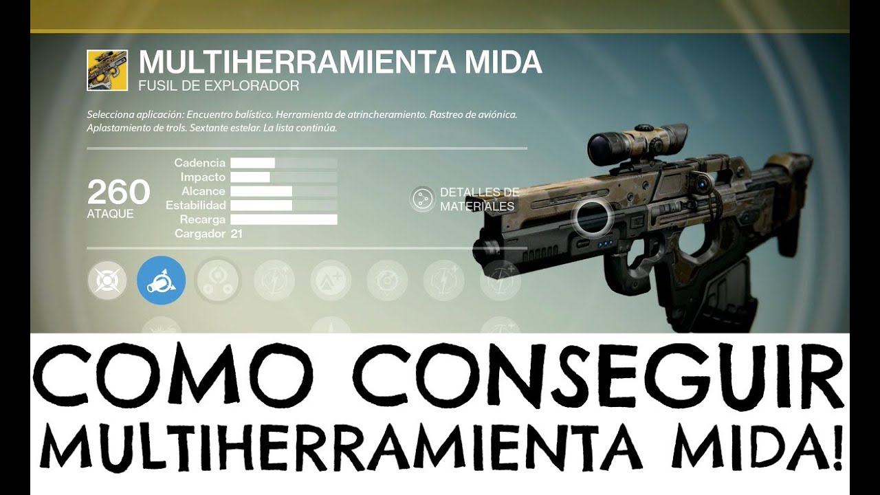 Destiny | COMO CONSEGUIR MULTIHERRAMIENTA MIDA! + LOCALIZACI&Oacute;N DE X&Ucirc;R!