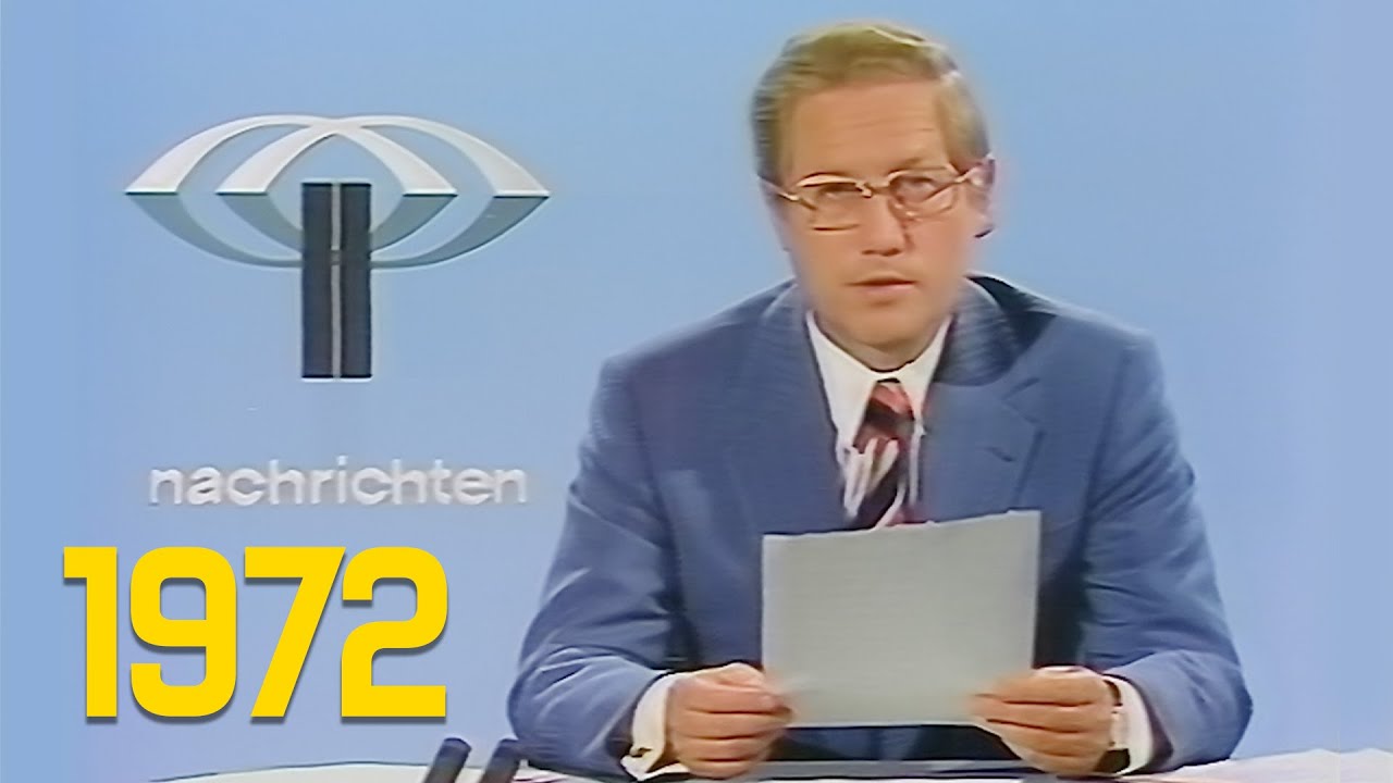 Fragment einer ZDF heute-Sendung mit Heinz Wrobel (04.07.1972)