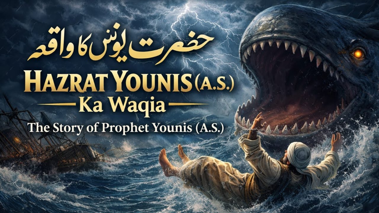 | The Story of Prophet Younis (A.S.) | حضرت یونس علیہ السلام کا واقعہ  | Iman Voice | Hindi Urdu |