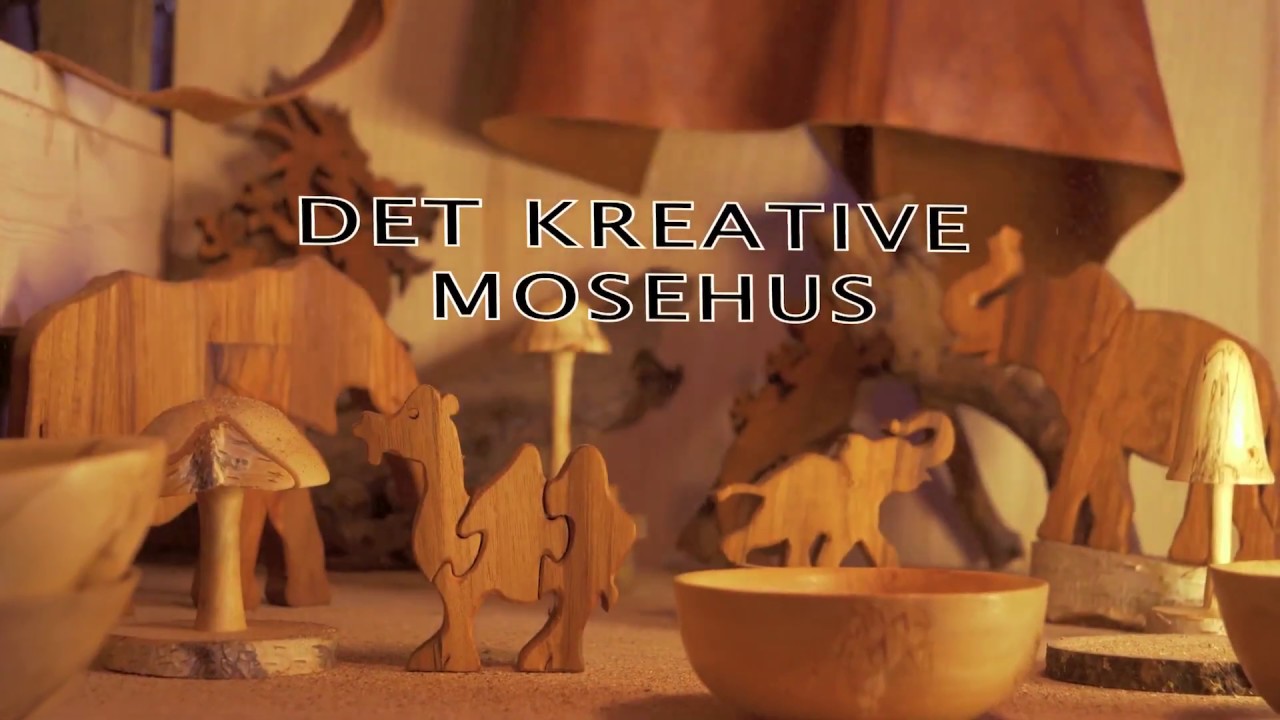 Det Kreative Mosehus. Hyggelig tr&aelig;kunst.