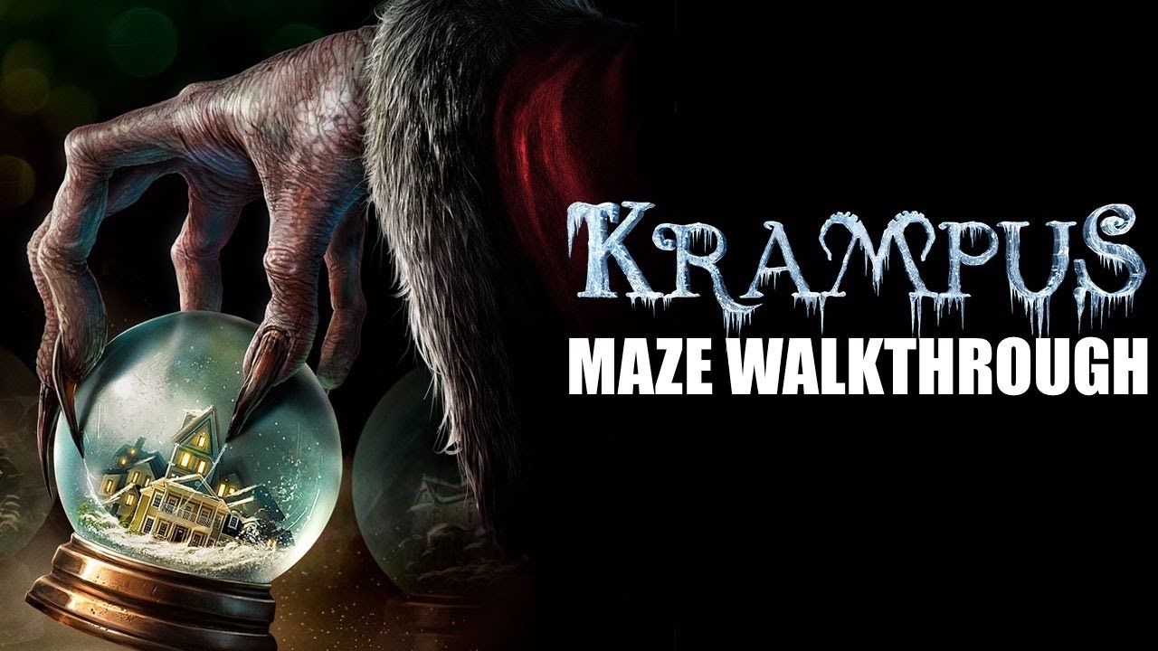 Krampus Maze Walkthrough - HHN 2016