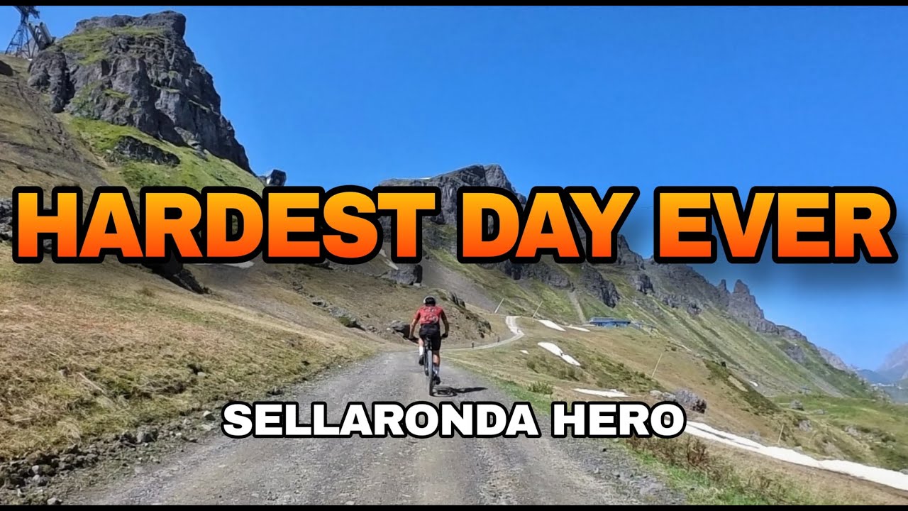 SELLARONDA HERO 2025 MTB Onboard: Hardest Ride of My Life