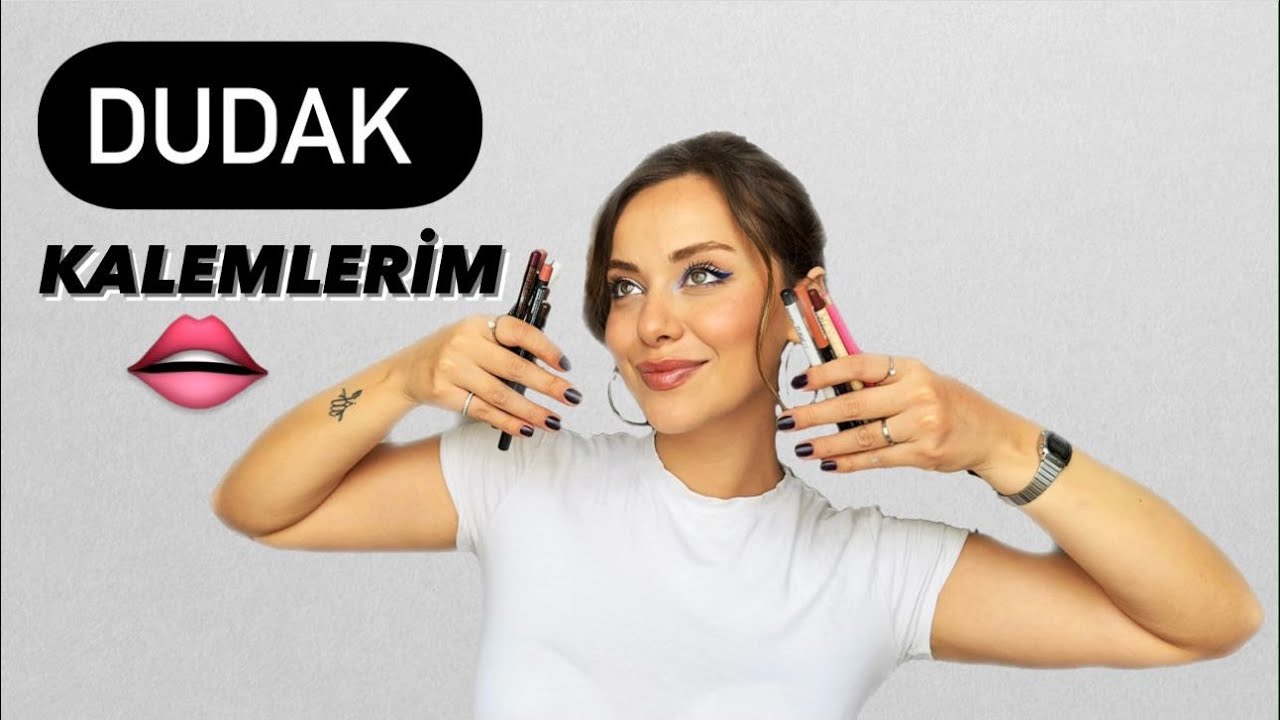 DUDAK/GÖZ KALEMİ DOSYASI  💋  DOLGUSUZ DUDAK BÜYÜTEN KALEMLERİM!