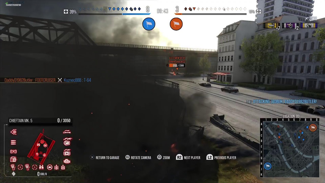 The Chieftain - Road to Challenger 2 - World of Tanks Modern Armour Live Gameplay